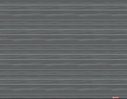 Porte de garage Standard+ Moderno multi, 9’ x 7’, Charbon