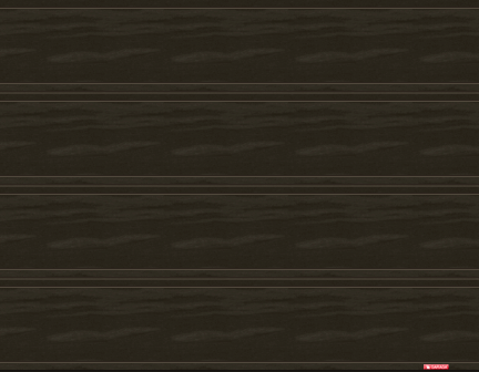 Porte de garage Standard+ Moderno 2 lignes, 9’ x 7’, Brun commercial