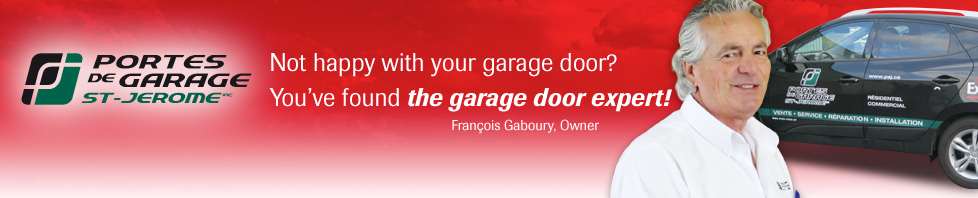 Banner Portes St-Jérôme Garage Door Expert