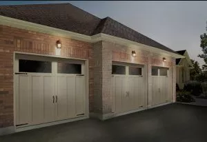 Porte de garage en acier